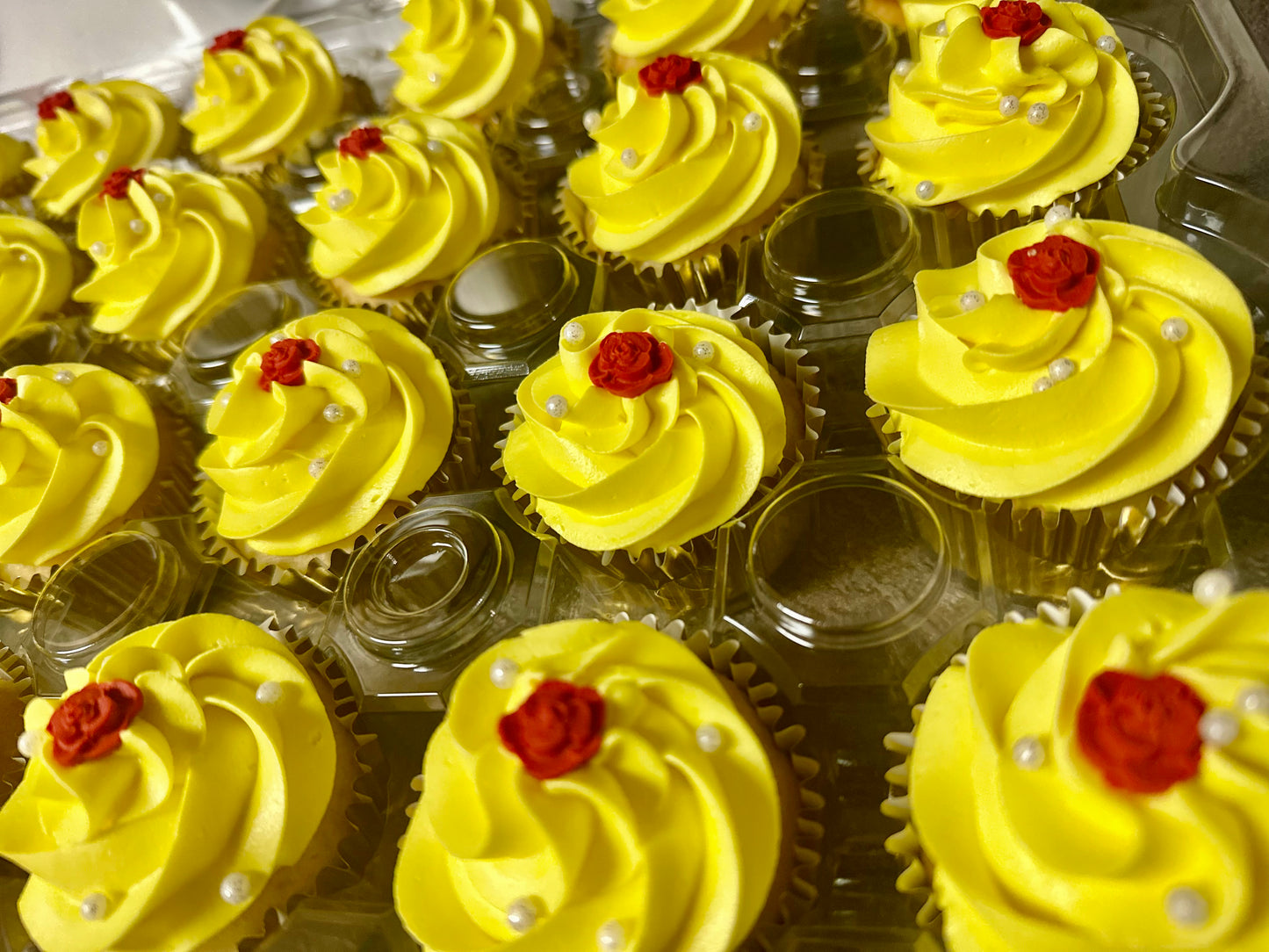 Beauty and the Beast with cupcakes